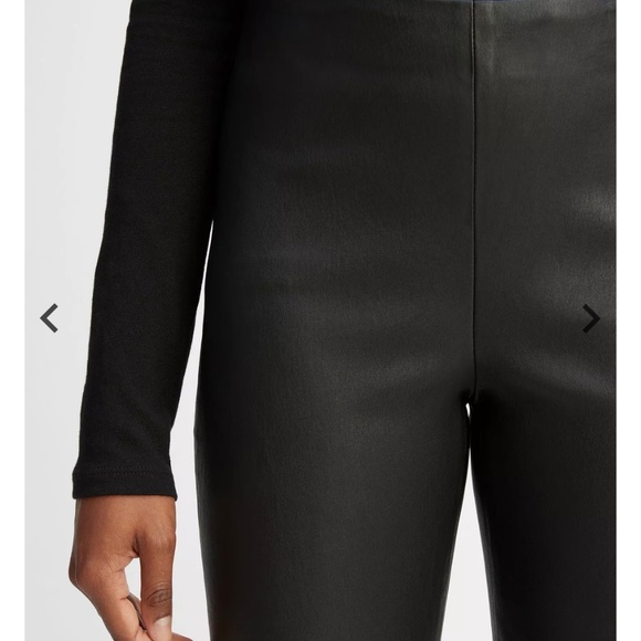 Vince Stretch Leather Leggings | Real Leather | Size M | Quiet Luxury - Picture 8 of 13